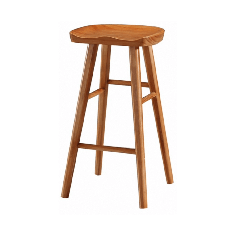 เก้าอี้บาร์ MY DOLLS HOUSE PINE 75 ซม. สีน้ำตาลวอลนัท